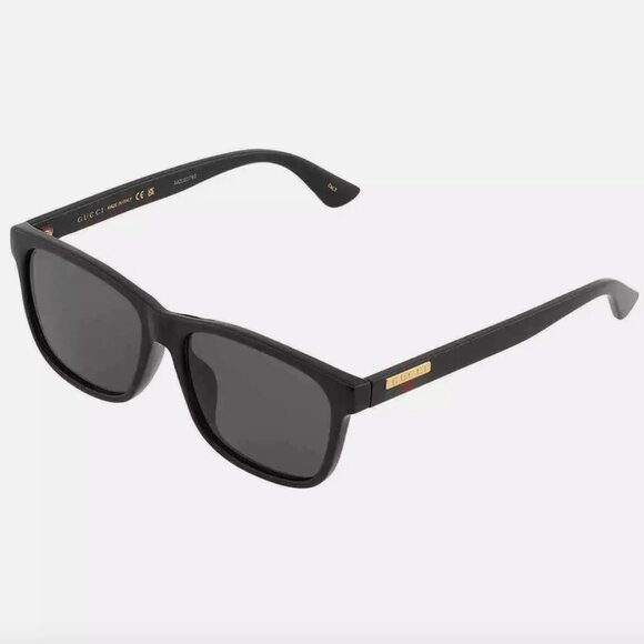Gucci Grey Square Men's Sunglasses - Picture 1 of 5